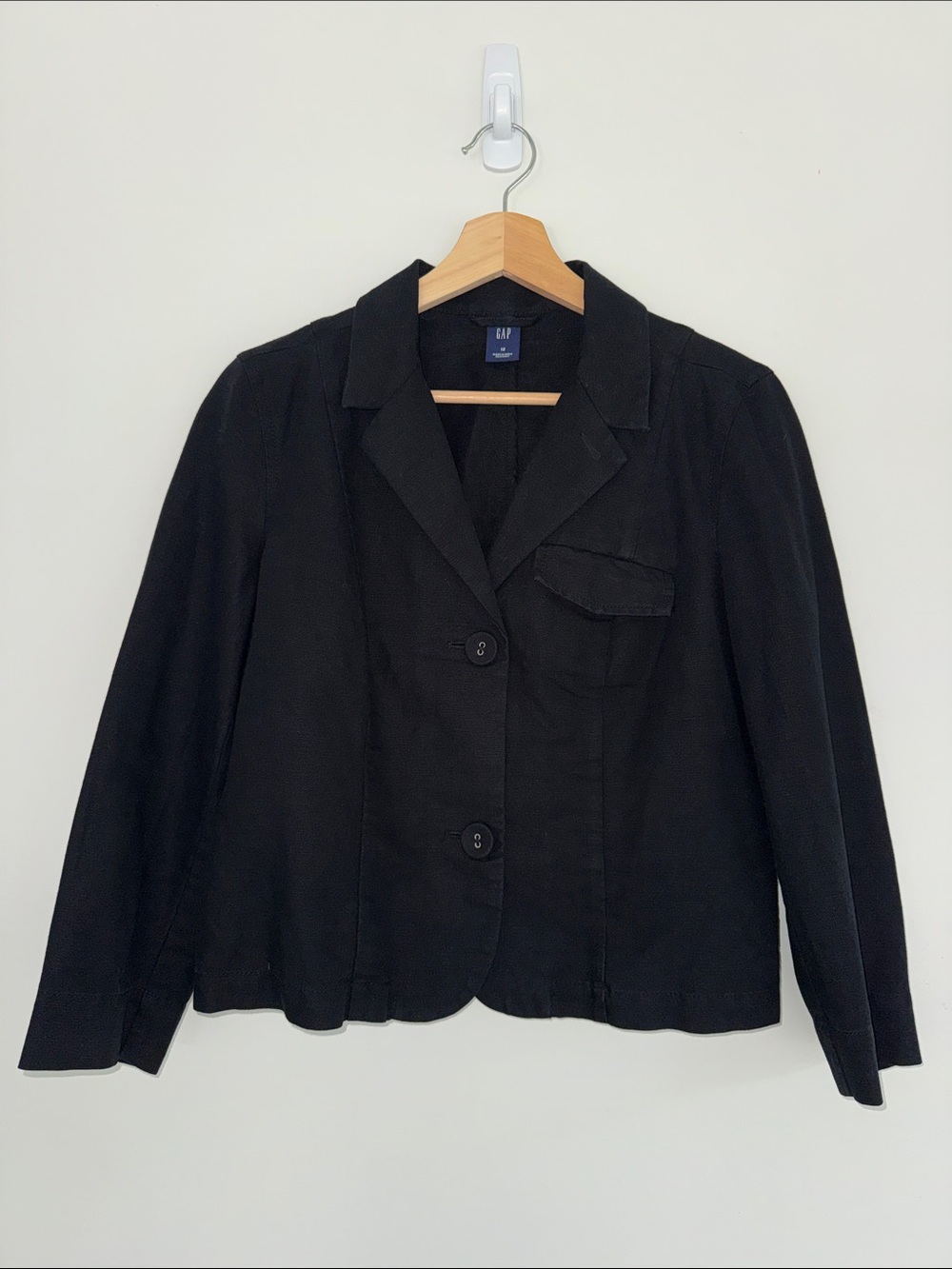 GAP Kids Tailored Blazer, 12, Linen/Cotton Blend